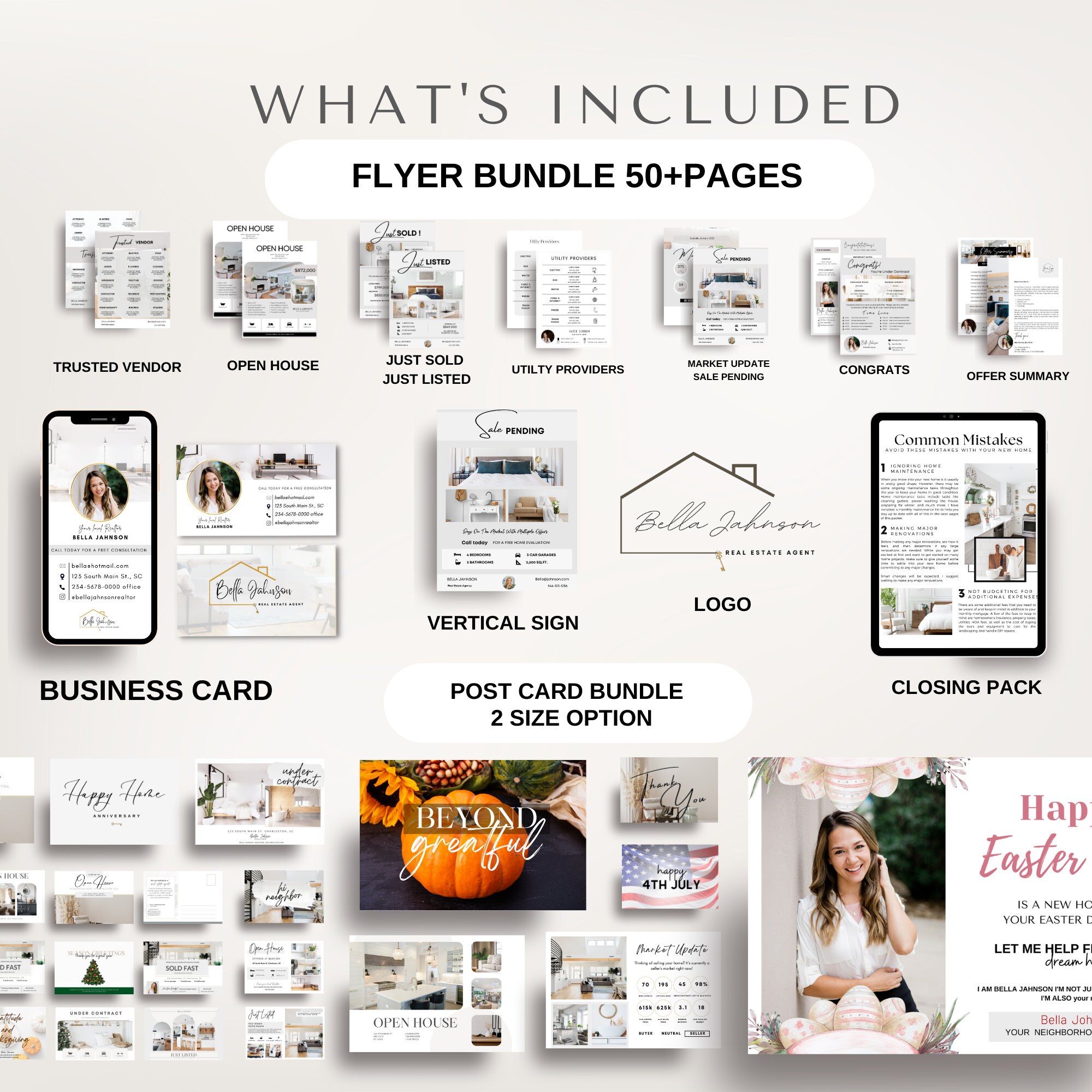 Real Estate Social Media Instagram Reels Post Story Facebook Bundle ...