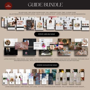 Modèle de marketing immobilier, Instagram Offre groupée de médias sociaux pour l'immobilier, Marketing immobilier, Agent immobilier Instagram PostTemplate Canva image 8