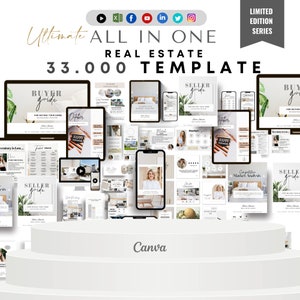 Seller  Real Estate Marketing Social Media Instagram Bundle ,Realtor instagram PostTemplate Canva