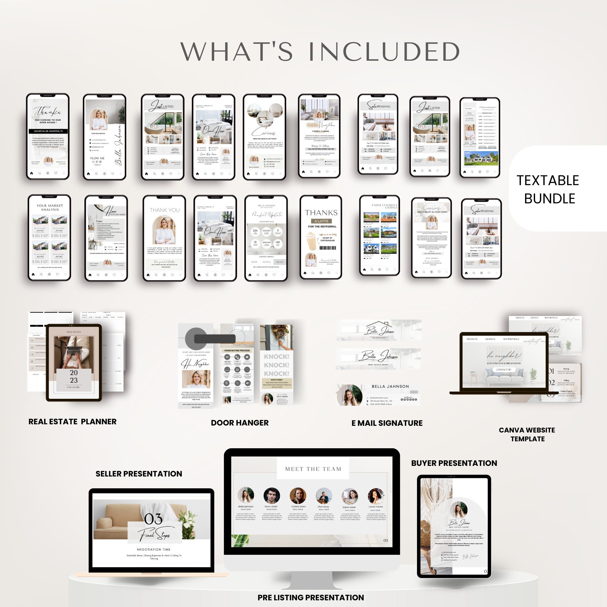 Real Estate Social Media Instagram Reels Post Story Facebook Bundle ...