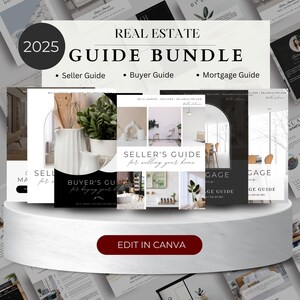Real Estate Seller Buyer Marketing Guide Templates ,cma, Fsbo, Real Estate Mortgage Guide, Realtor Brand