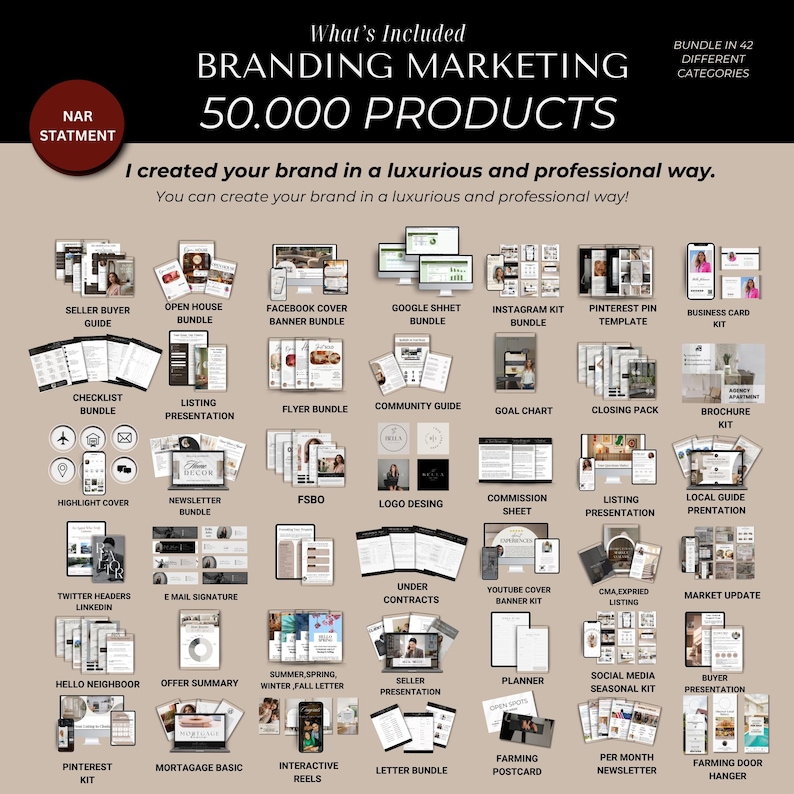 Modèle de marketing immobilier, Instagram Offre groupée de médias sociaux pour l'immobilier, Marketing immobilier, Agent immobilier Instagram PostTemplate Canva image 3