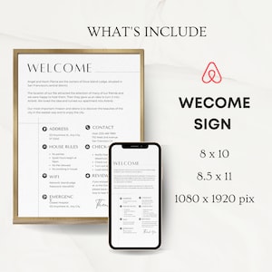 Airbnb Host Bundle Template Welcome Book Airbnb template, Editable Airbnb Signs, Cleaning Checklists, Airbnb Printables, VRBO host bundle image 5