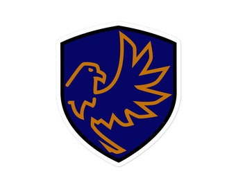 H Wizard House Raven Stickers