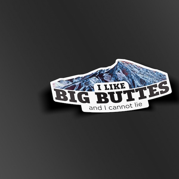 CO - I Like Big Buttes Vinyl Sticker (Crested Butte - ILBB2-CO)
