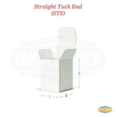 STE Custom Boxes 4x4x4, Full-color, Use Your Own Design on Premium ...