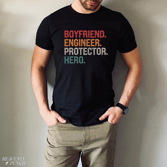 Mens Husband Daddy Protector Hero Shirt. Vintage Colors T-Shirt Mens Husband Daddy Protector Hero Shirt. Vintage Colors T-Shirt