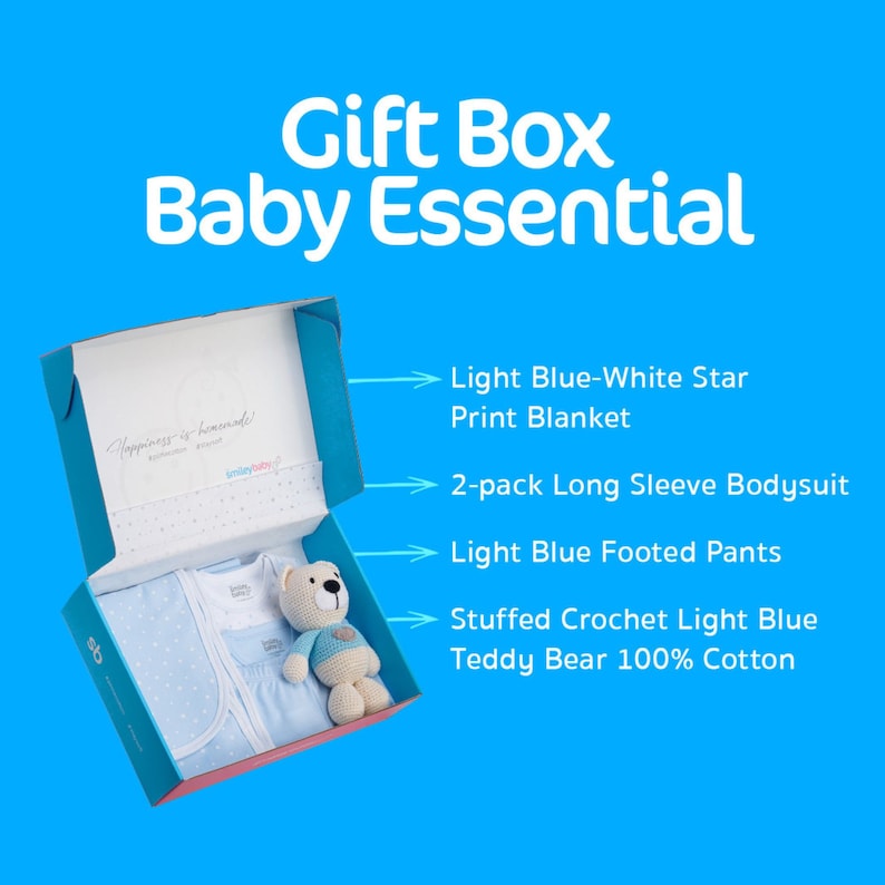 Baby Shower Gift Box Baby Boy Gift Set Newborn Boy Gift Set Baby Gift