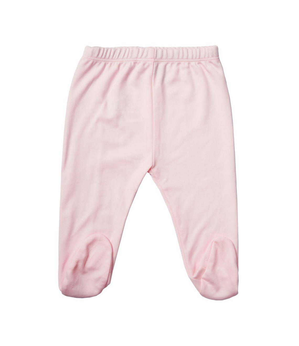 Pink Footed Pants Pima Baby Footed Pant 100 Pima Cotton Baby Pants Baby Footed Pants Newborn