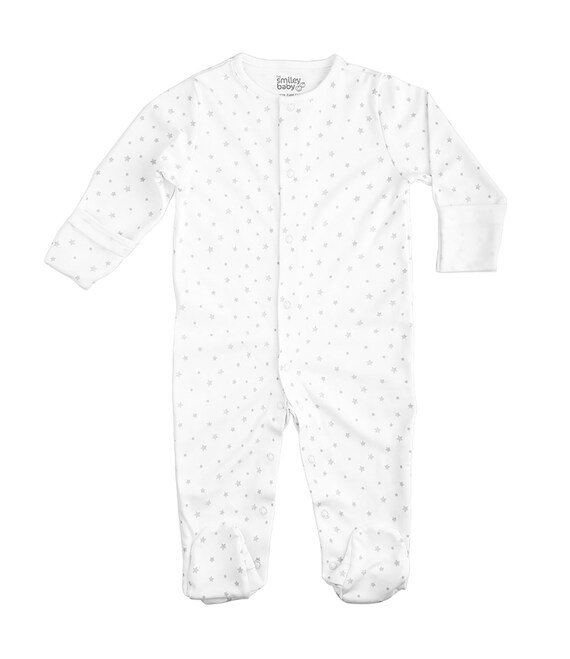 White footed onesie newborn hotsell