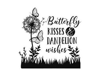 2022 Dandelion Wishes Butterfly Kisses Just Breathe Svg Bundle ...
