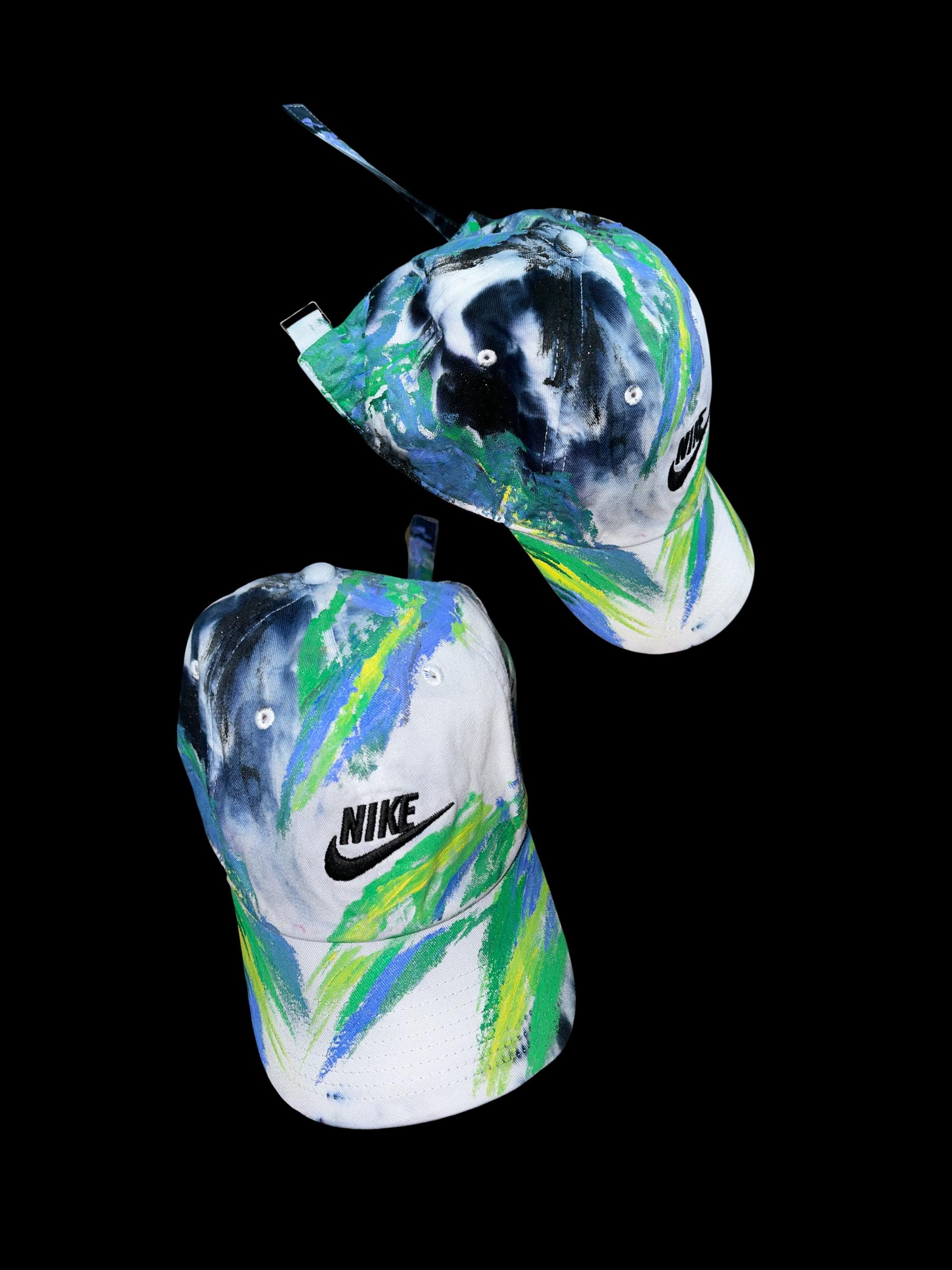 tie dye nike cap