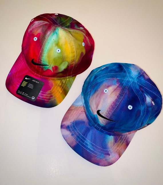 Custom Ice Dyed Infant Nike Swoosh Cap 