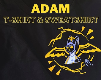 Adam Hazbin Hotel T-shirt, Hoodie & Sweatshirt | Hazbin Hotel Merch, Anime Shirt, Adam Fanart, Cadeau voor Fans