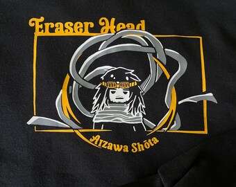 Sudadera Aizawa- Aizaw.a Felpa girocollo Aizaw.un eroe dell'anime