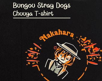 Camiseta Nakahara Chuuya- Chuya T-shirt BSD anime shirt