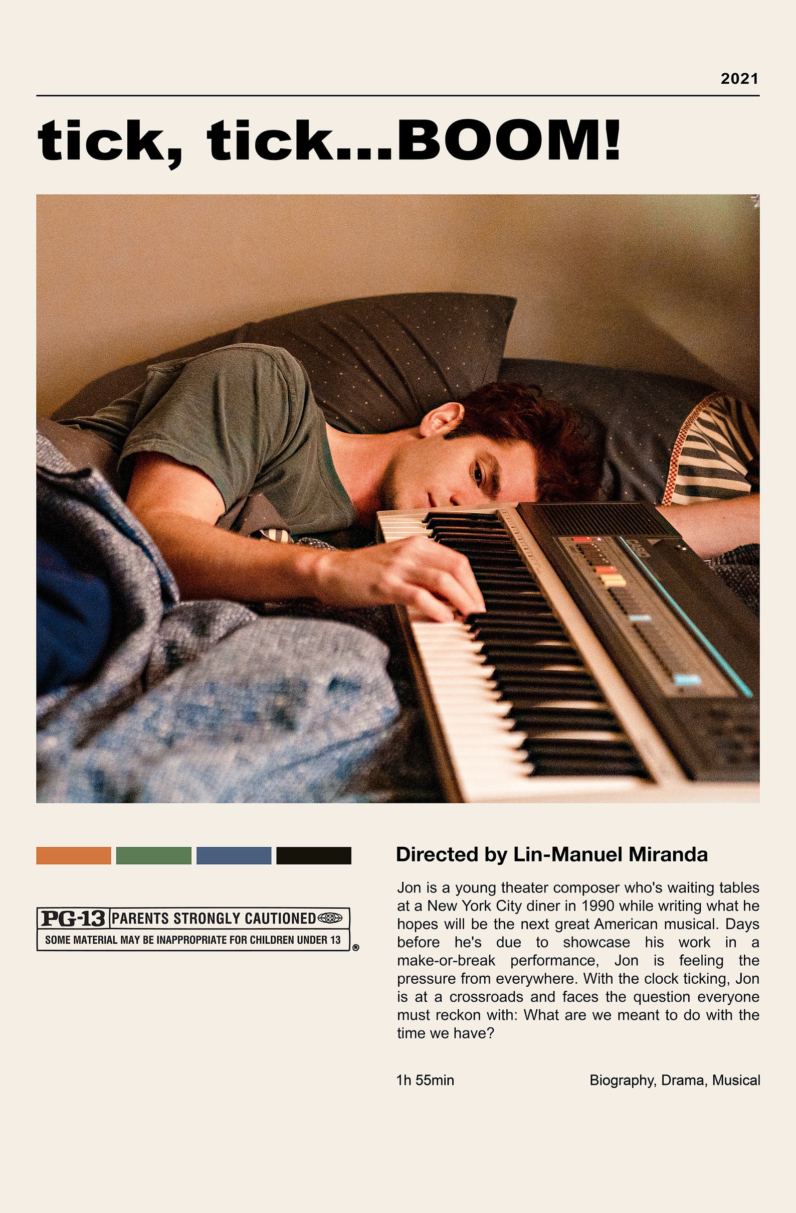 Tick Tick...boom Poster Etsy