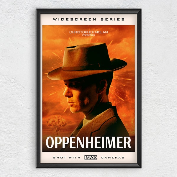 Oppenheimer (2023) | VHS, Alternative Movie Poster