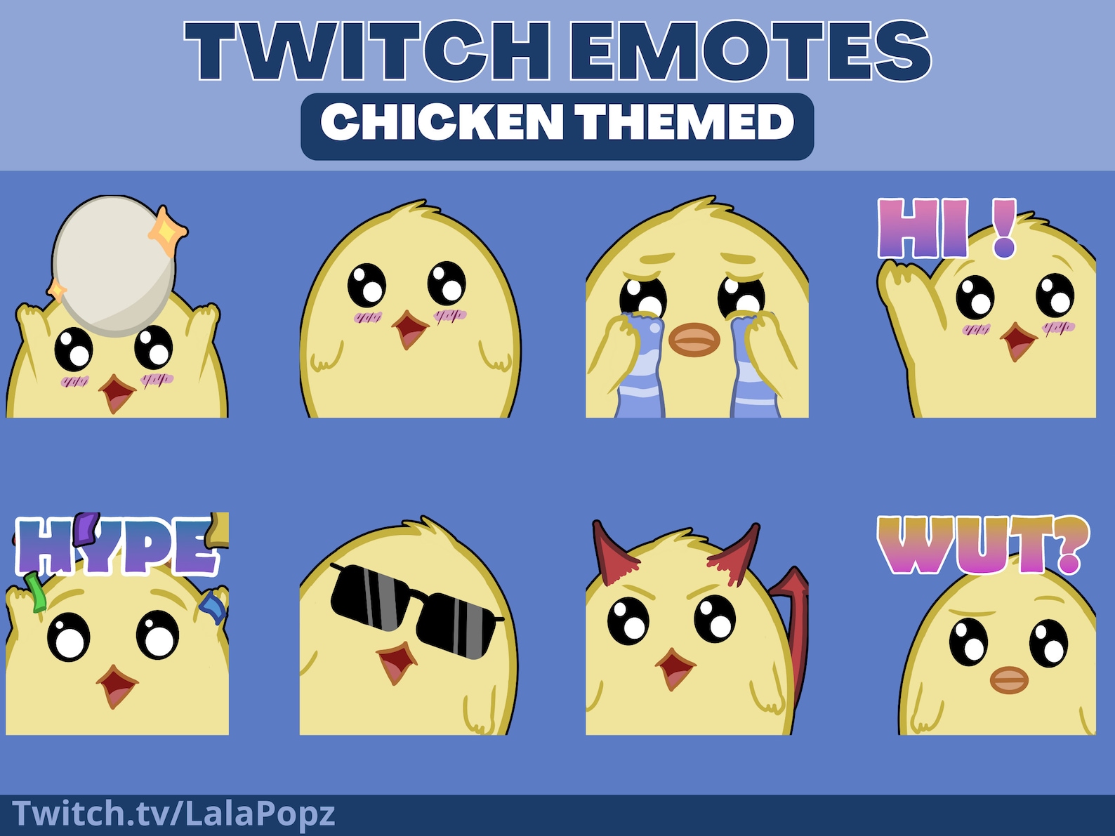 Twitch Emotes Emote For Twitch Discord And Youtube Chicken Emote Hot