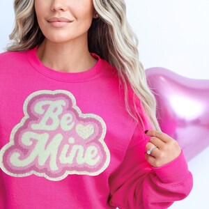 Be Mine Valentine&#39;s Day Chenille Patch, 4 variations