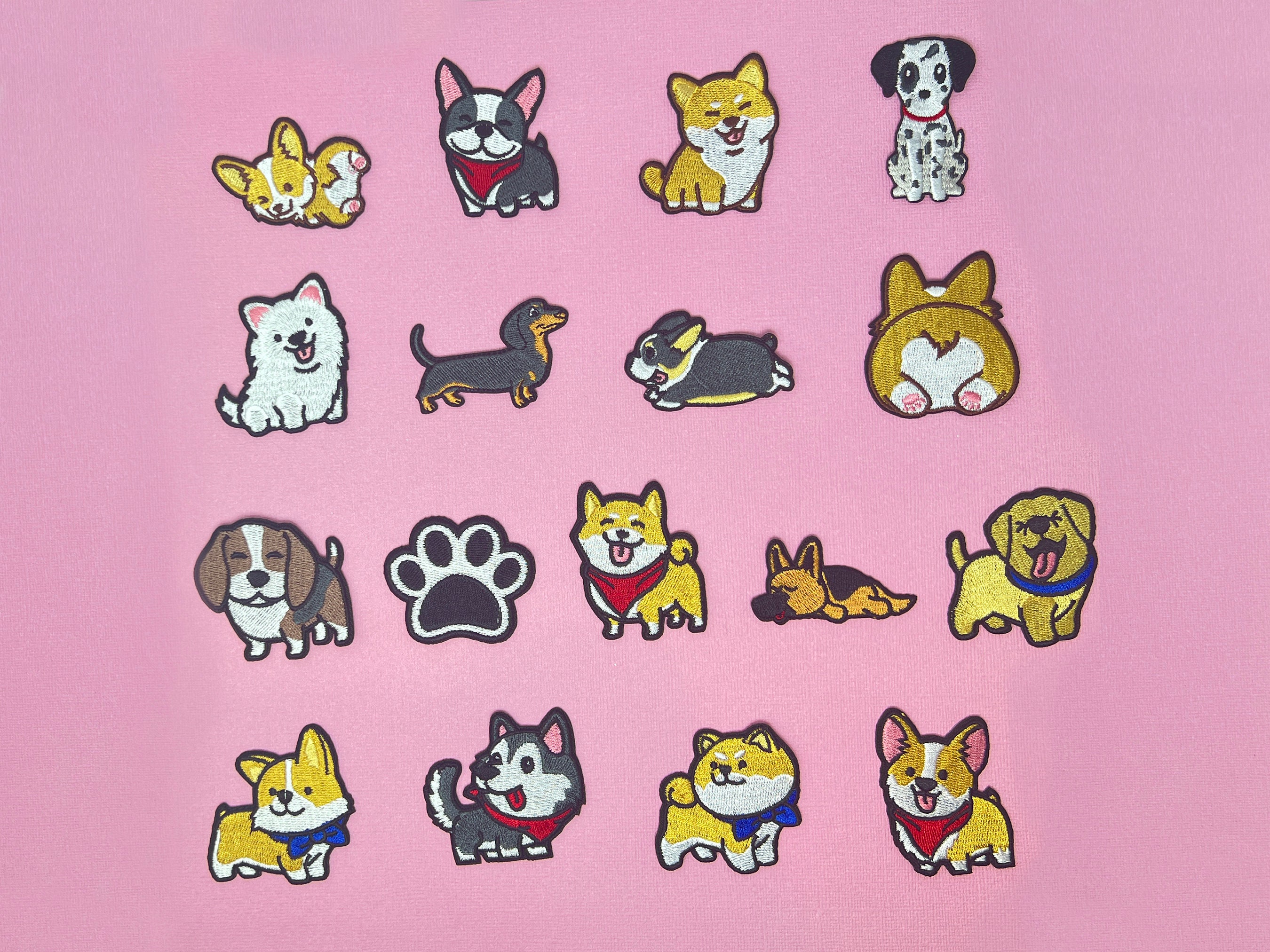  Cute Animals Dog Cat Embroidery Patches Iron On Patches for  Clothing, Sticker Cute Patches, Sew On Patch for Backpack Jackets Jeans  Shirt, Parches para Ropa : Everything Else