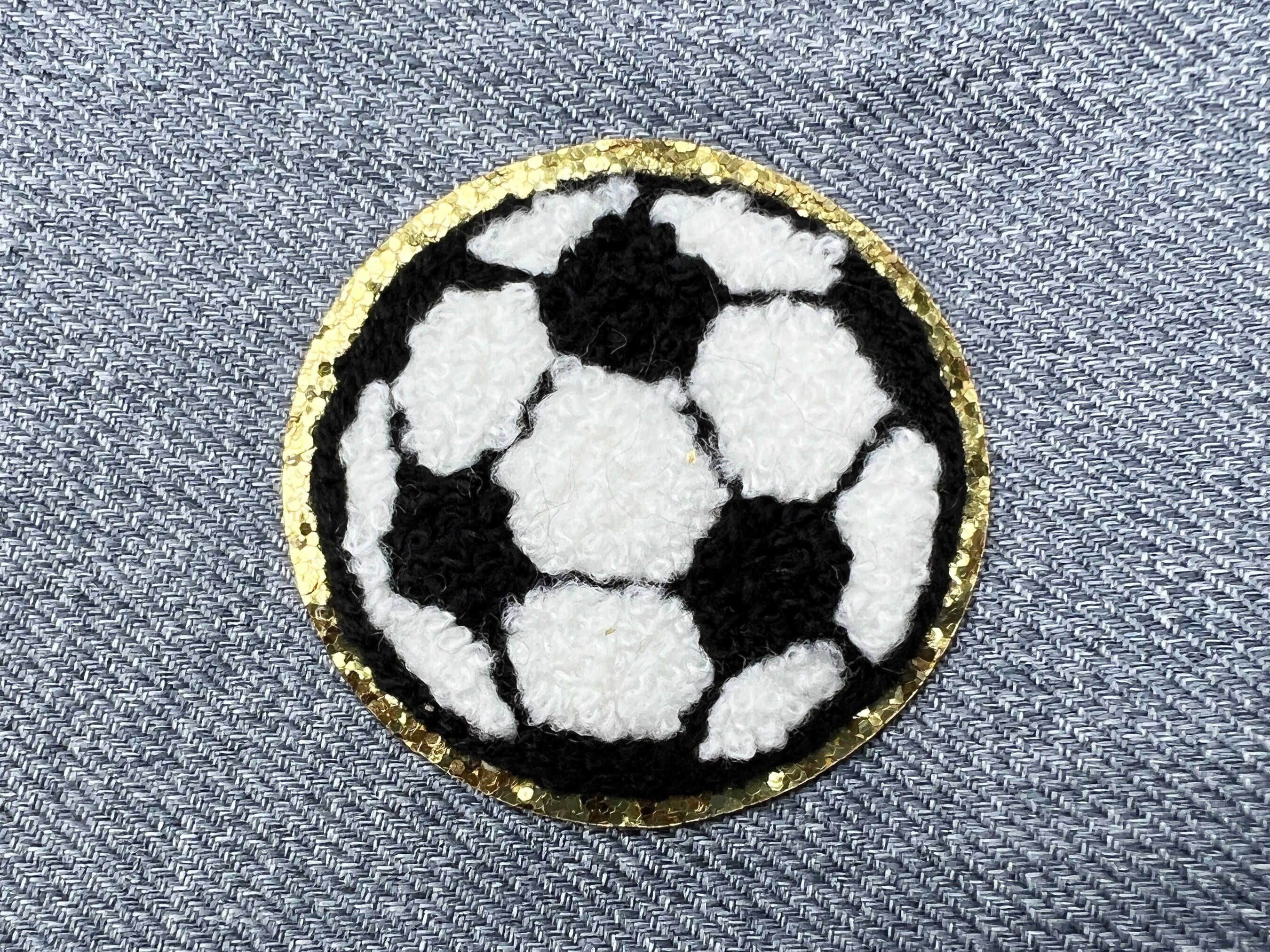 Patches Chenille Football Baseball Basketball Soccer Rugby Iron on Patch  Clothes 