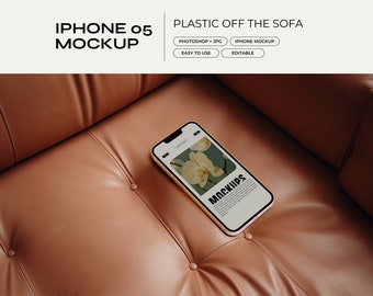 iPhone Mockup PSD | Website Mockup, Device Mockup, Digital Planner Mockup, Etsy Listing Mockup, Responsive UI, Screen Template, Realistic