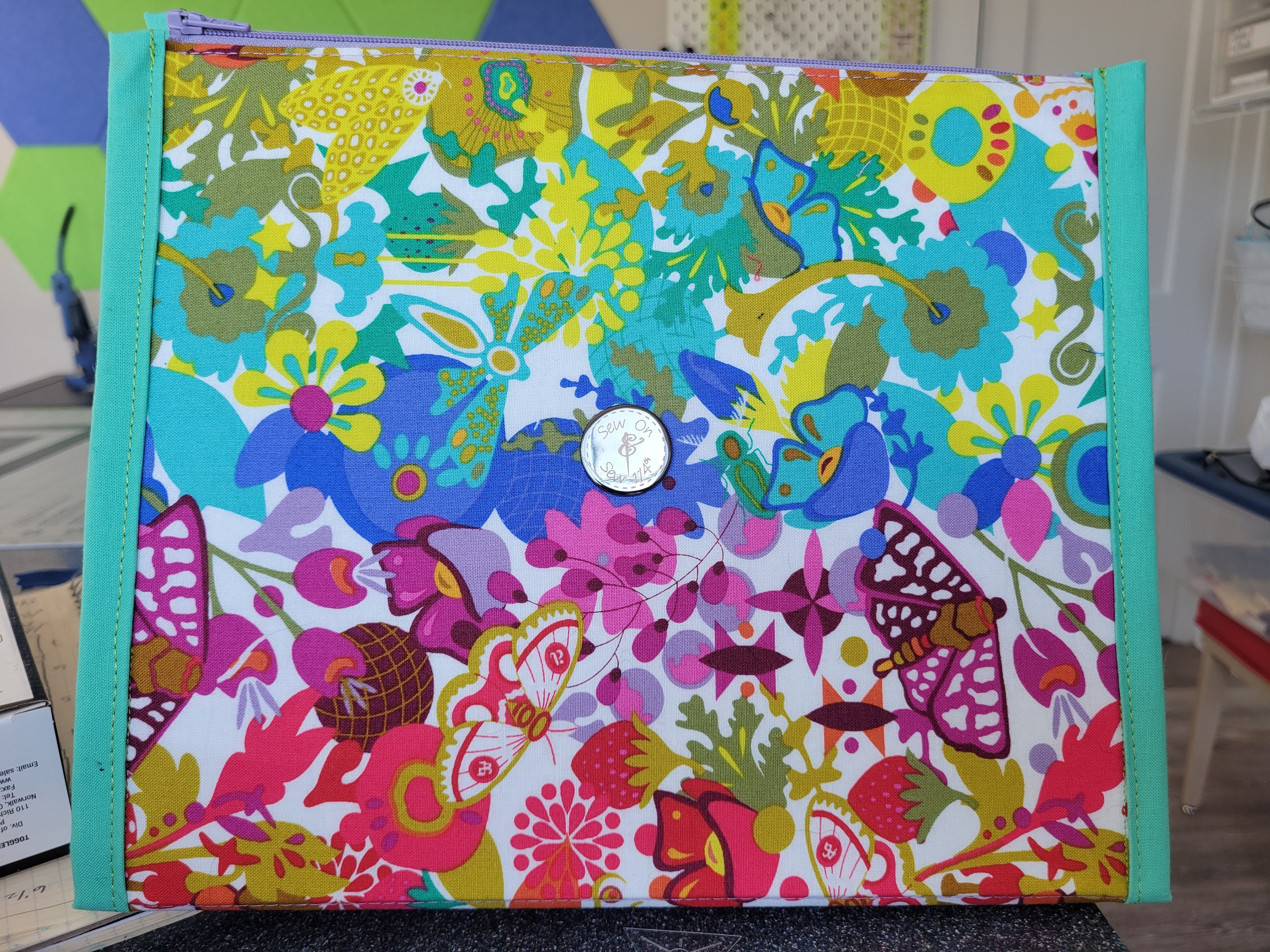 Booklet Pouch (pattern by Aneela Hoey) - Etsy