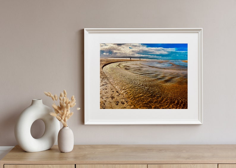 Sandy Beach Print - Etsy