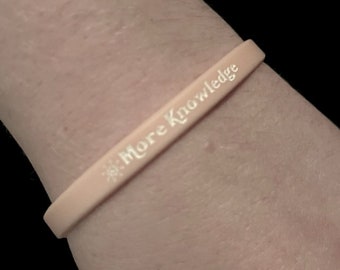 More Knowledge Custom Memory Wristband