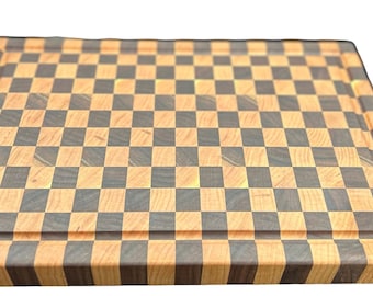 Walnut & Cherry End Grain cutting board