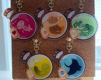Animal Potion Keychain