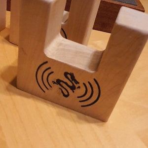 High End, Cable Holder, Wooden, Oak, Quartz, High End Cable, Hi-fi ...