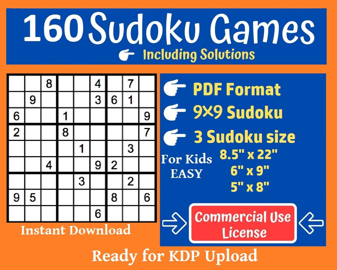 Sudoku fácil para niños : 300 Sudokus para niños inteligentes 9x9 con  soluciones (Paperback) 