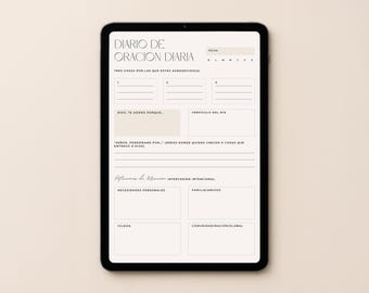 Plantilla de Oración Diaria | Guía Devocional | Descarga Digital