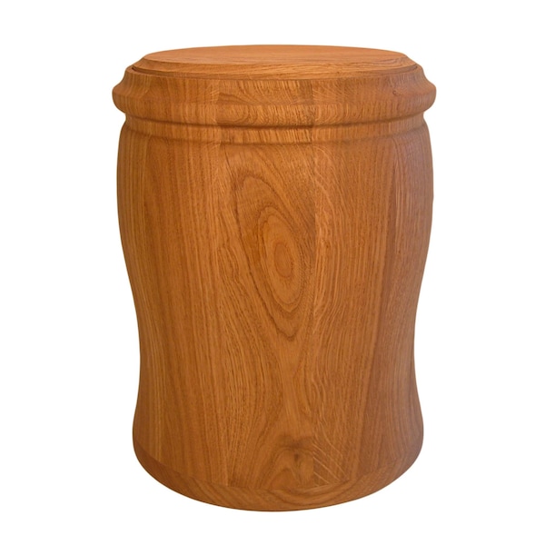 Urne en bois de chêne sauvage / Urne en bois de chêne sauvage massif de haute qualité pour cendres adultes