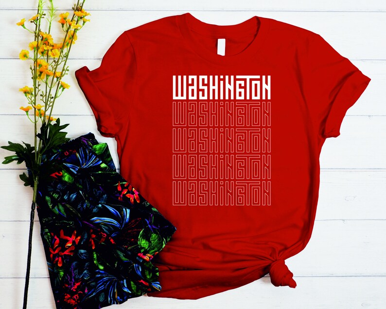 Washington,motivational Shirt, Positive T-shirt, Inspirational Shirts ...