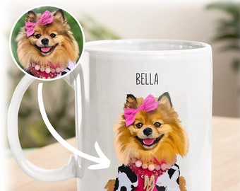 Custom Pet Coffee Mug - Dog Photo Mug - Dog Lover Coffee Mug - Pet Coffee Mug - Photo Mug - Dog Coffee Mug - Custom Dog Mug 11oz.