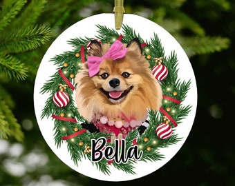 Ornaments Christmas Personalized Gifts for Loss of Pet Sympathy Keepsake for Loss of Family Pet Pet Memorial Ornament On Christmas