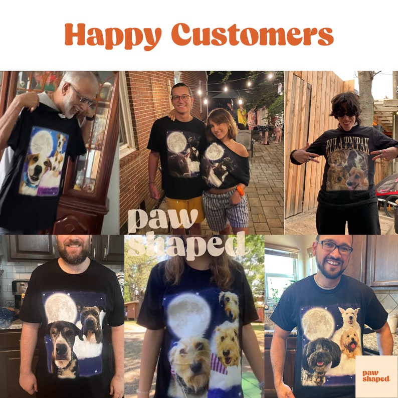 custom space shirt , custom dog shirt , custom cat shirt