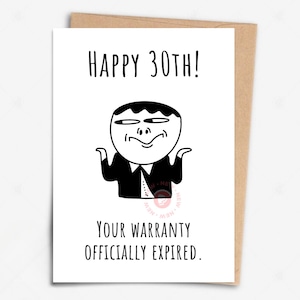Carte d'anniversaire drôle pour le meilleur ami - Humour adulte sarcastique - Carte d'anniversaire pour lui ou pour elle - Cadeau amusant pour un ami - Carte d'anniversaire