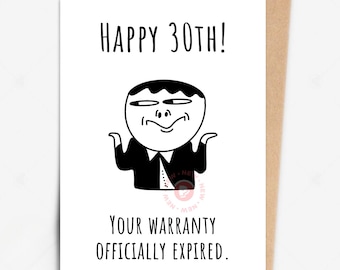 Carte d'anniversaire drôle pour le meilleur ami - Humour adulte sarcastique - Carte d'anniversaire pour lui ou pour elle - Cadeau amusant pour un ami - Carte d'anniversaire