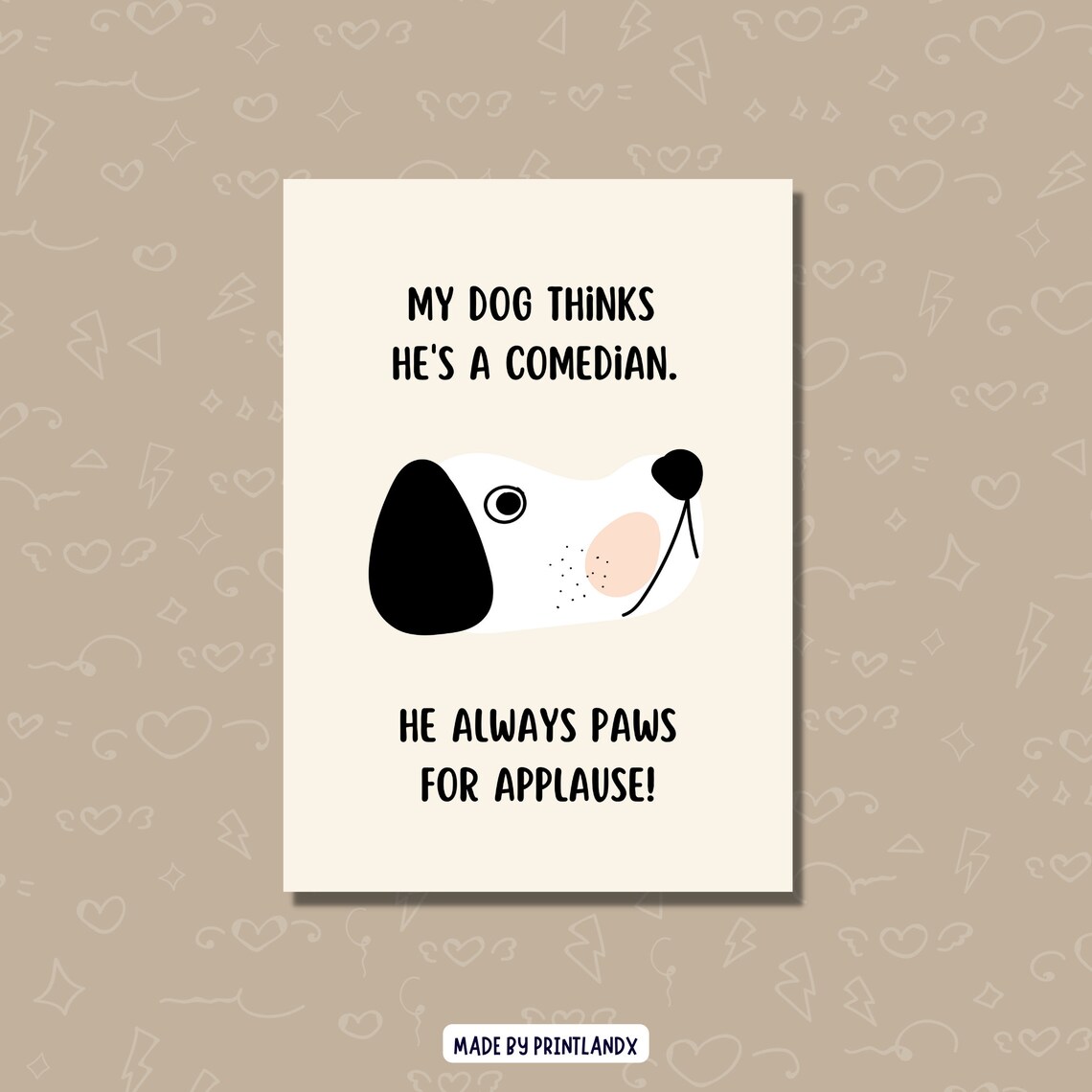 Printable Dog Birthday Card Printable - Il 1140xN.4732932260 2rfr 