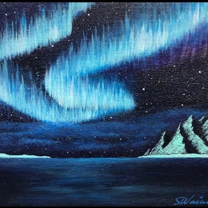 Northern Fantasy - Original painting by Sev Waënelin