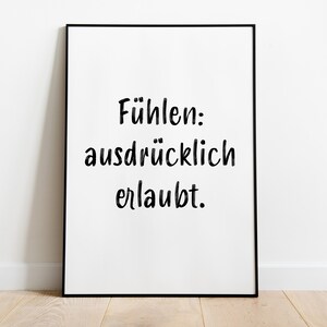 Poster: Feel expressly allowed, sw