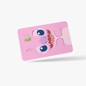 Capa de cartão de ponto rosa