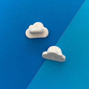Assorted Rubber Pin Backs - Cloud - Heart - Round - Pin - Badge