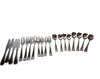 20-delige Hampton Silversmiths Signature Stephanie 393 roestvrijstalen bestekset