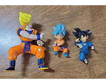 Bandai Dragon Ball Z Goku model anime figuur set Japan speelgoed