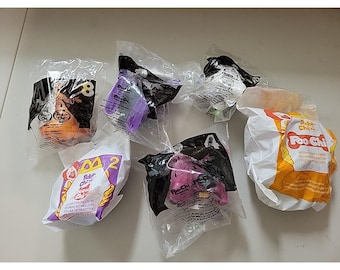 McDonald's Happy Meal: Sega, Robo, Chi Pet, Poo, Dino Meow, Teddybeer, gemengde set